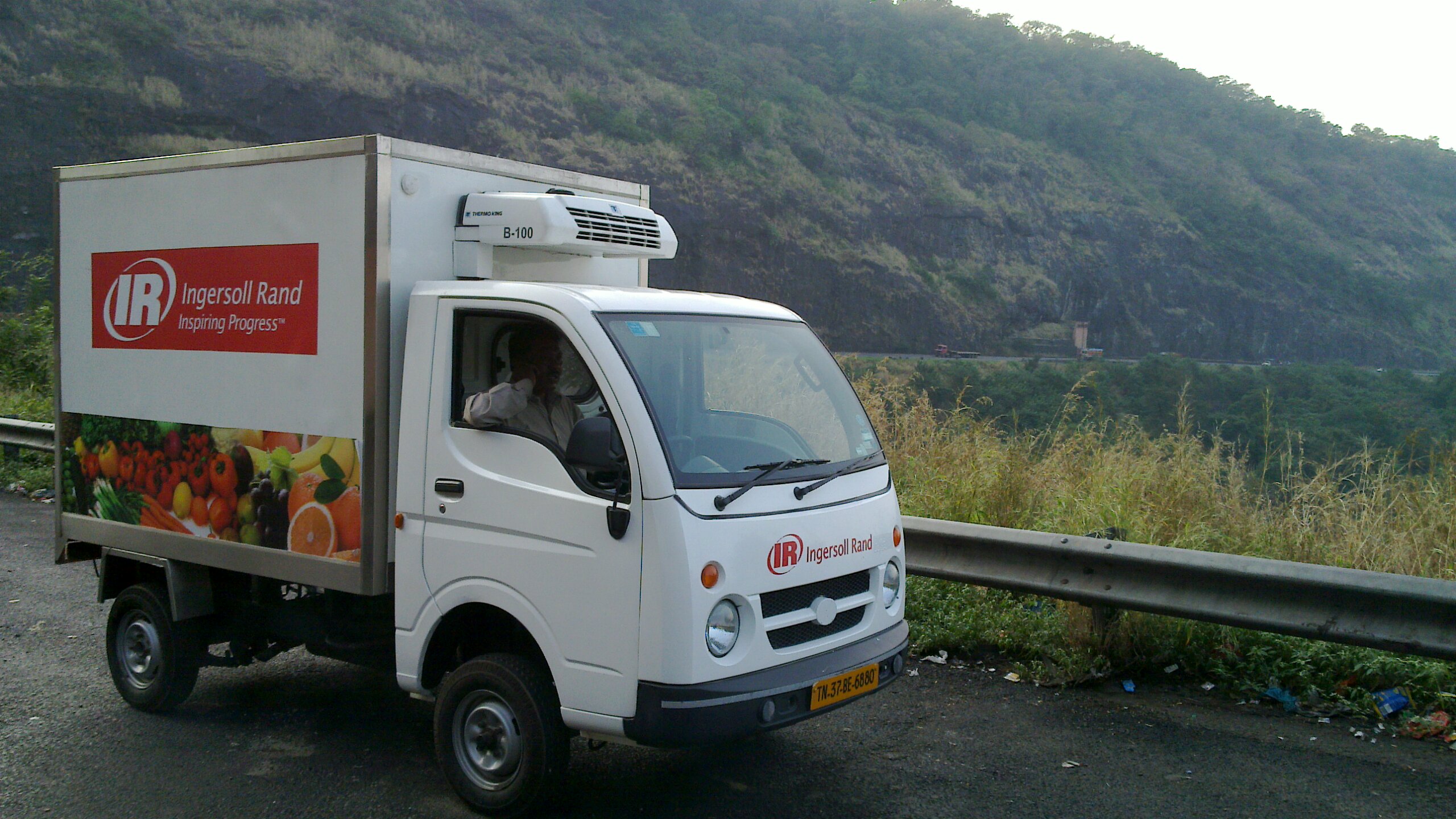 refrigerated truck