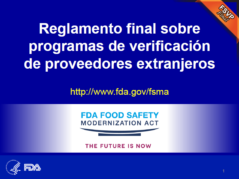 2. FSVP Slides for Chile-Spanish